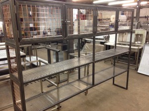 Mild steel back bar framework  (2)